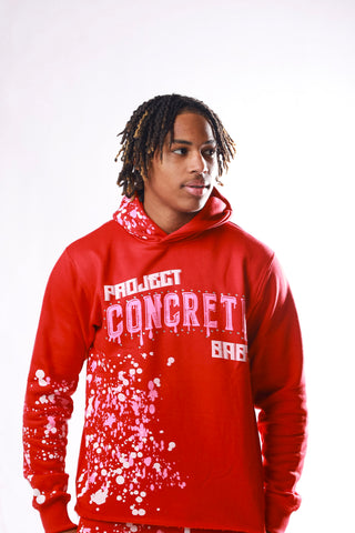 " Valentines Day " Paint Splat Sweatsuit " ( Rhinestone Collection )