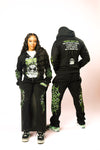 " Lime Green " Spider Sweatsuit